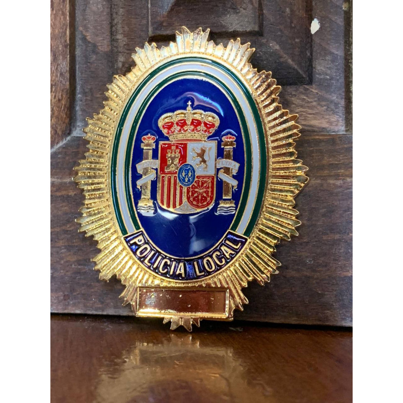 Placa Policía Andalucía