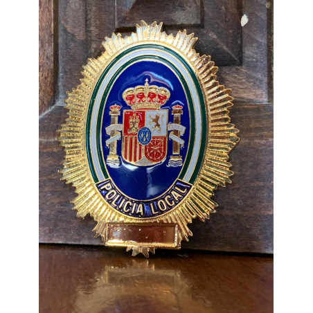 Placa Policía Andalucía