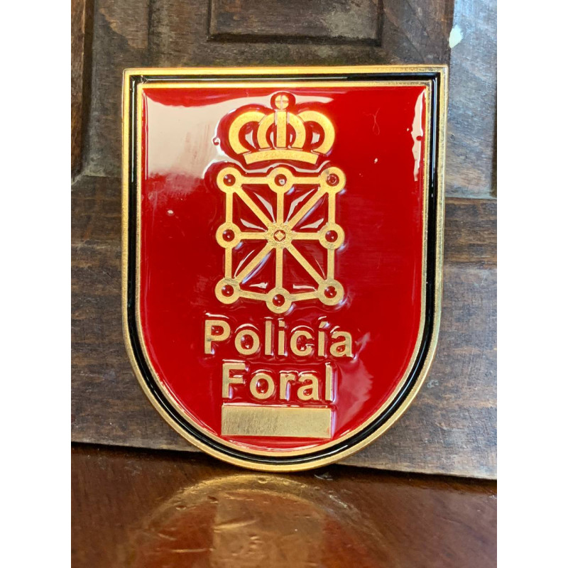 Placa Policía Foral