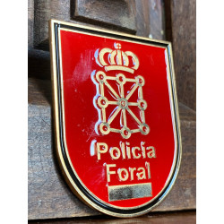 Placa Policía Foral